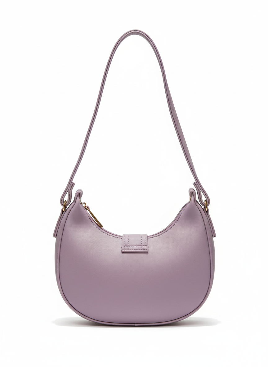 Moon Shaped Ladies Bag with Lock - Premium Handbag | Neelo Fashion